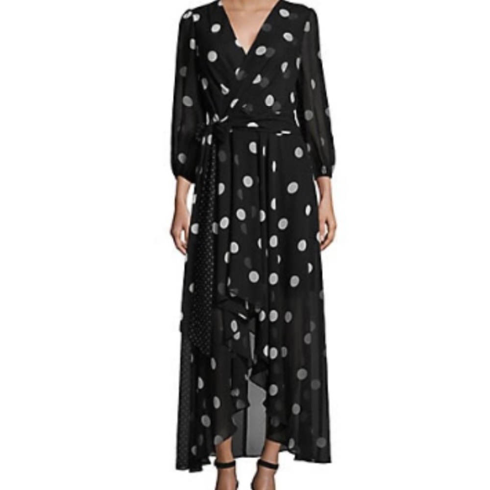 Eliza J Hi-Lo Asymmetric Hem Dress